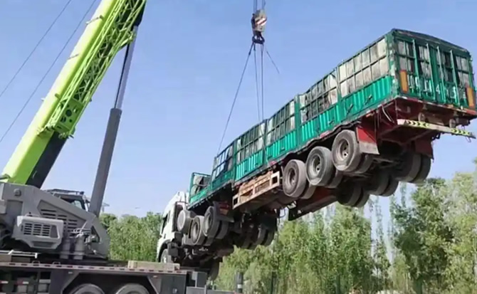 交城道路脱困救援案例